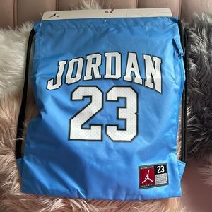 Jordan brand draw string backpack